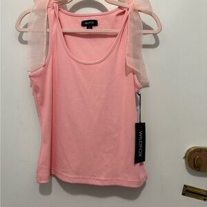 Wildfox Pink Women's Tank Top